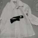 S.H. Churchill & Co. Boy's White Tuxedo Shirt with Bow Tie and Studs (White), 2T