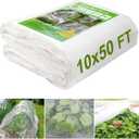 KLEWEE 10 x 50 FT Garden Mesh Netting, Ultra Fine Plant Netting Covers, Garden Netting for Raised Beds Vegetables, Fruit Tree Netting for Blueberry Bushes Barrier Screen Protection Net Cover