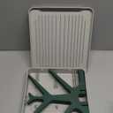 haakaa Portable Baby Bottle Drying Rack with Tray, Space Saving Bottle Drying Tree for Bottles/Pump Parts/Pacifiers,Easy-Store Dryer Rack Great for Home & Travel, BPA Free (Green)