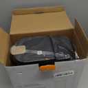 Single Serve One Cup Coffee Maker, for K Cups and Grounds, Mini Coffee Maker with Portable Handle, 6 to 12 Oz Brew Size, for Travel, Camping, Office, RV and Dorm, 120V, Black and Gold