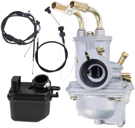 PW50 Carburetor Air Filter and Throttle Choke Cable Kit replacement for Yamaha PW50 Y-ZINGER