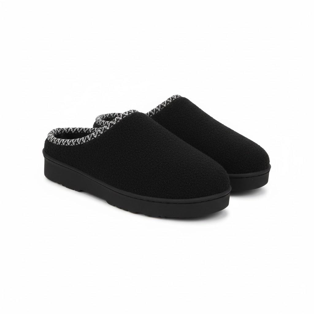 Women's Fuzzy Cozy Slippers Genuine Suede Indoor Outdoor Fluffy Home Comfy Winter Slip On Cute Warm Memory Foam Furry Shoes FuzzyEasy 8