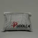 Pudolla Men's Lightweight 2 in 1 Running Shorts 5" Zipper Pockets Quick Dry Gym Workout Athletic Shorts Compression Liner (Medium)