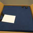 Thyle Heated Seat Cushion for Bleachers Stadium Foldable, Navy Blue, 2