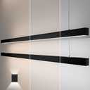 8FT LED Linear Light, Commercial And Residential Linear Lights Fixture for Office, Pendant Lights for Home, Shop, Garage, Basement, School-2Pack