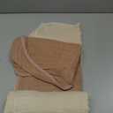 Yoofoss Hooded Baby Towels for Newborn 2 Pack 100% Muslin Organic Cotton Baby Bath Towel with Hood for Babies, Infant, Toddler and Kids, Large 32x32Inch, Soft and Absorbent Newborn Essential (Beige & Coffee)