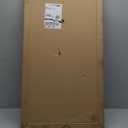 Irregular Asymmetrical Wall Mirror for Living Room Bathroom Entryway, Modern Decorative Mirror Hanging (Hook Style, 32'' x 18'') (Frameless)