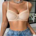 Avidlove Women's Underwire Bra Push Up Ultra Light Non-Padded Everyday Lingerie Bralettes (M)