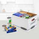 Bankers Box 30-Pack Basic Duty File Storage Boxes with Lids, Letter/Legal, Stor, (0071304)
