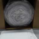 King Size Bed Wedge Pillow Gap Filler/Headboard, Long Triangle Edge Corner Pillows for Bed Gap Filler King Couch Dorm Apartment Home Essentials 10x6x76in, Dense Foam, Pockets, Prevents Things Drops (White)