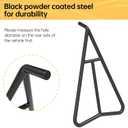 Dirt Bike Triangle Stand, Motorcycle Rear Wheel Paddock Stand, T-shaped Central Support, Solid Steel Structure for 80-500cc Supermoto Motocross Enduro Pit Bike