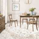 60"x84" Area Rugs for Living Room: Washable Vintage Rug Indoor Soft Non-Slip Distressed Carpet for Bedroom Dining Room Nursery Home Office (Vintage Beige, 60" x 84")