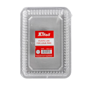 Jet-Foil Plastic Lids for 2.25 Pounds Pans 24/10 ct