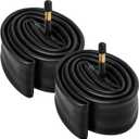 2-PCS 26" Bike Tubes 26x2.125/2.25/2.30/2.35/2.40 AV48mm Schrader Valve 56/64-559 26" Bicycle Tubes Compatible with 26 x 2.125 26x2.25 26x2.3 26x2.35 26x2.4 Bike Tire Tubes