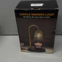 Candle Warmer Lamp with Timer Dimmer, Birthday Gifts for Women Mom Friend Sister, House Warming Gifts New Home Decor, Office Apartment Dorm Room Wax Melt Warmer for Jar Candles with 2 Bulbs