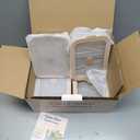 Non-Toxic 35 Oz (4.4 Cup) Glass Storage Containers with Lids  Plastic Free Meal Prep Containers for Lunch, Airtight Food Storage, Microwave and Freezer Safe, 4 Pack - Ziruma