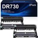 Compatible Drum Unit Replacement for Brother DR-730 DR 730 DR730 Drum Unit Compatible with MFC-L2710DW MFC-L2750DW HL-L2395DW HL-L2370DW HL-L2350DW HL-L2390DW DCP-L2550DW Printer - 2 Pack