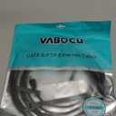 Vabogu Cat 8 Ethernet Cable 15FT, Heavy Duty 26AWG High Speed 40Gbps 2000MHz, Gold Plated RJ45 Shielded, Weatherproof Indoor & Outdoor LAN Cable for Gaming PC PS5 Xbox Modem Router