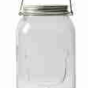 Mason 8L/8.45QT Dispenser with Wood Handle &amp; Metal Lid(Clear)