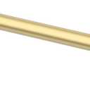 Alzassbg 10 Pack Brushed Gold Cabinet Pulls, 5 Inch(128mm) Hole Centers Cabinet Handles Kitchen Hardware Straight Bar for Cabinets and Drawer AL3082MGP