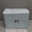 Amazon Basics Leak-Proof Dog and Puppy Potty Training Pee Pads with Quick-Dry 5-Layer Super Absorbent Design, Regular Size 22 x 22 inch, Blue & White, 100 Count