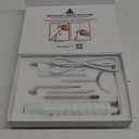 Pure Daily Care NuDerma Clinical Portable Skin Therapy Wand, Machine with 6 Fusion Neon + Argon Wands  Anti Aging - Clarifying - Skin Tightening & Radiance - Wrinkle Reducing (7 Piece Set)