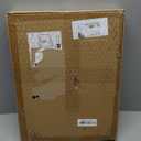 Delma Frameless Mirror Tiles 16"x12"x8 Pcs Wall Mounted, Shatter Resistant Full Length Tempered Glass Panels for Home Gym Bathroom Bedroom & Living Room Decor