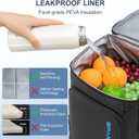SPARTER Backpack Cooler Insulated Leak Proof 33/49 Cans, 2 Insulated Compartments Thermal Bag, Portable Lightweight Beach Travel Camping Lunch Backpack for Men and Women