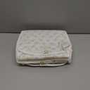 Organic Burp Cloths Baby Boy & Girl - 5-Pack Super Absorbent Cotton Burping Cloths for Babies, Soft & Plush Newborn Spit Up Rags, Infant Towels for Milk Spit Up, Unisex, Large 21" x 10" (Fleur)