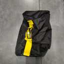 Pro Goleem Small Woven Basket with Gift Bags and Ribbons Durable Baskets for Gifts Empty Small Rope Basket for Storage 12"X 8" X 5" Baby Toy Baskets with Handles, Navy Blue