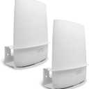 ALLICAVER Wall Mount Holder for Orbi 2 Pack Compatible Wall Bracket Netgear Orbi Sturdy Metal Made Mount Stand Holder for Orbi WiFi Router RBS40, RBK40, RBS50, RBK50, AC2200, AC3000 (2)