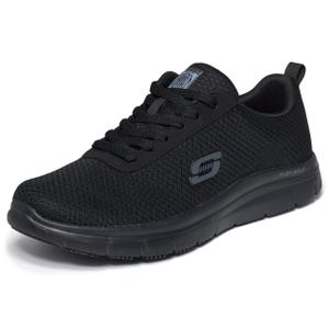 Skechers Men's Flex Advantage Bendon Work Shoe, Black, 11