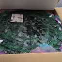 MARTINE MALL 6FT Pop Up Christmas Tree with 180 Warm Lights Silver Collapsible Foldable Flocked Christmas Tree Pull Up Fully Decorated Xmas Trees with 66PCS Christmas Ornaments for Home Indoor Outdoor