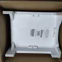 Signature Design by Ashley Wystfield Farmhouse Chair Side End Table with Cabinet Door for Storage, White & Brown with Distressed Finish