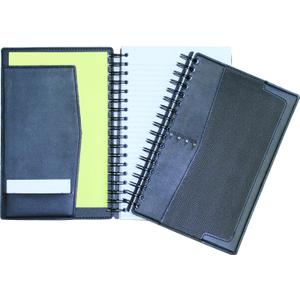 Cambridge City Business Notebook, Legal Ruled, Black, 9-1/2 x 6-5/8 MEA06081