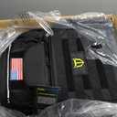 TIDEWE Tactical Range Backpack with Removable Divider, Handgun Backpack with 4 Pistol Case, Range Bag with Hard Glasses Case, One Size