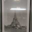 upsimples 24x32 Poster Frame, Display Pictures 20x28 with Mat or 24 x 32 Without, Wall Hanging Picture Frames, Black, 1 Pack