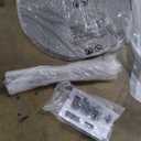 EAST OAK 4-Piece Patio Furniture Set | Life Chatter Outdoor Furniture | Coffee Table & Deep Seating Conversation Set with Thick Cushions | Porch, Balcony & Backyard | Chestnut & Apricot