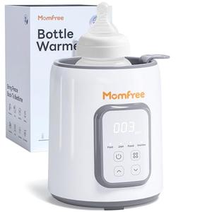 Bottle Warmer,8-in-1 Fast Baby Bottle Warmer for Breastmilk and Formula,Milk Warmer with Accurate Temperature Control and Automatic Shut-Off,Multifunctional Bottle Warmers for All Bottles (Grey)