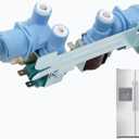 Upgraded 242252702 240531101 Refrigerator Water Inlet Valve Fits Frigidaire, Kenmore, Electrolux, Crosley Replaces 241734301 AP5671757, WV2702, K-76150 Fix No Ice/No Water