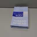 Thread Spread 100% Cotton Pillow Cases Queen Size Set of 2 - Luxury 400 Series Glee Collection Queen Pillow Cases (Ivory), Soft Cooling Breathable Hotel Cotton Pillowcases, Fits Standard Pillows