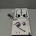 BANIGIPA Bluetooth Headset with Removable Microphone, Noise Cancelling Wireless Headset for Phones Laptop Computer PC, Open Ear Headphones for Office Meeting Running Cycling Driving Working-12 Hrs