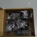 4Pcs Subwoofer Isolation System - Black, Wired, Anti-Vibration, Compatible with Nearly Every Subwoofer Brand and Model