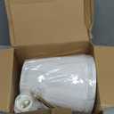 Wall Sconces Sets of 2, Retro Industrial Wall Lamps, Bathroom Vanity Sconces Wall Lighting with White Fabric Shade, Suitable for Bedroom Living Room Corridor Kitchen (Gold1)