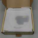 Bluetooth Portable Home CD Music Player with Remote Control, Timer, Built-in Speakers and LED Display - FM Radio Boombox (White)