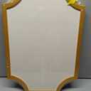 Linen Bulletin Board, Large 15.7"x23.6" Pin Board for Walls, Fabric Bulletin Board for Home Kitchen Office DecorativeGold Wood Frame Cork Board(Gold-4060)