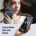 JAME for Google Pixel 9 Pro XL, [Compatible with Magsafe] Slim Fit Pixel 9 Pro XL Cover Translucent Matte with Protective Camera Bezel Anti-Slip, Black(MagSafe)