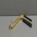 Avxzbef Christmas Stocking Holders Xmas Mantel Garland Clips Metal Grips Set of 4 Fireplace Hanger Hooks for Christmas Decoration Gold