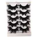 Gmagictobo False Eyelashes Fluffy 25MM Lashes Dramatic Faux 3D Mink Lashes Pack Long Thick Volume Criss-Crossed Soft False Lashes 5 Pairs Multipack