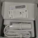 ANNQUAN 2 inch Space Saver Pop Up Outlet for Countertop with PD20W USB Ports,2 Outlets Tamper Resistant,Splashproof Pop Up Socket,Desk Power Grommet for Home Office Kitchen White (ETL Listed) (6ft Cord)